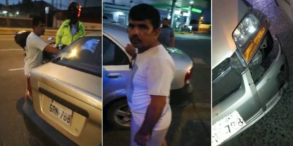 #LaBiciSeRespeta | Conductor en estado de embriaguez atropelló a ciclista en Guayaquil